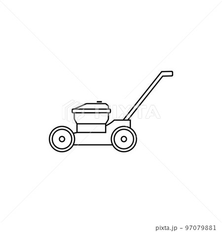 lawn mower icon lawn mower icon 97079881