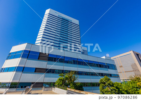 千葉県千葉市　美浜区　幕張新都心の都市風景 97086286