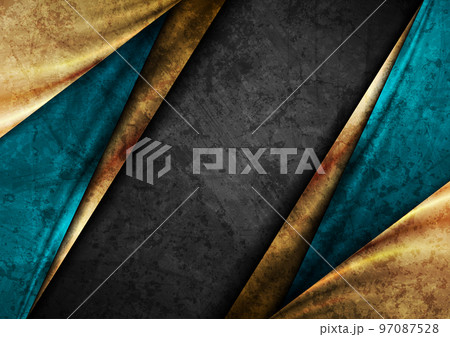 Glossy stripes abstract grunge corporate background 97087528
