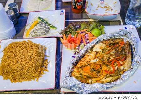 エジプトの魚料理 97087735