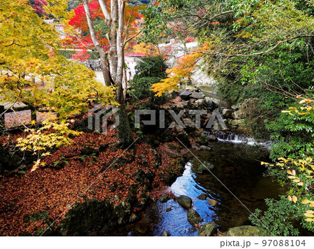 大阪府箕面公園 滝道 大阪府箕面公園 滝道 97088104