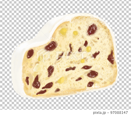 シュトレン（シュトーレン）のイラスト（手描き） 97088147