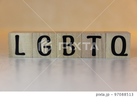 文字ブロック LGBTQ 文字ブロック LGBTQ 97088513
