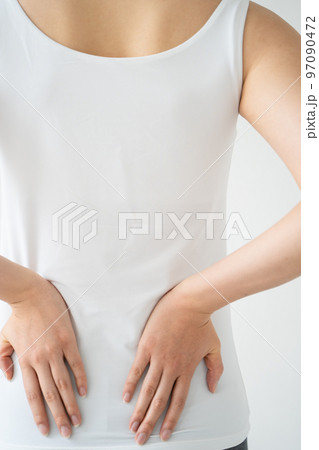 女性　腰回り　イメージ 97090472