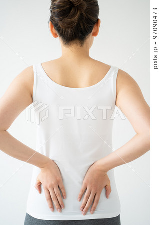 女性　腰回り　イメージ 97090473
