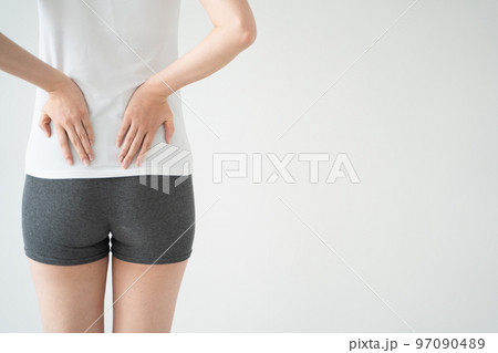 女性　腰回り　イメージ 97090489