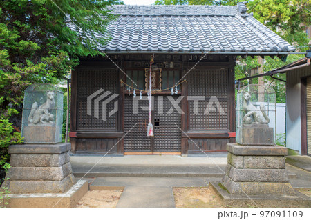 浮島稲荷神社　本殿　　川越市　　 97091109
