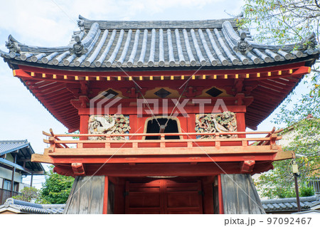 喜多院　鐘楼門　川越市　　 97092467