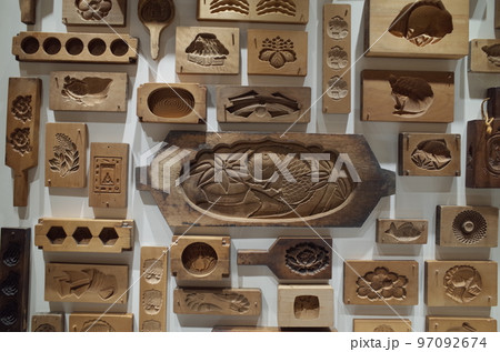 木型の展示風景 97092674