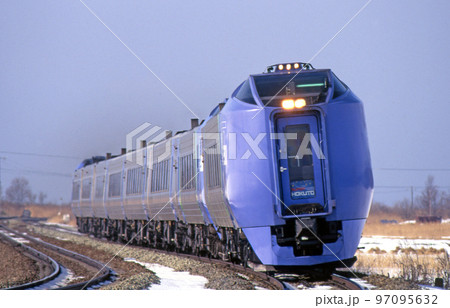 室蘭本線　有珠ー長和　JR北海道　キハ281系　スーパー北斗 97095632