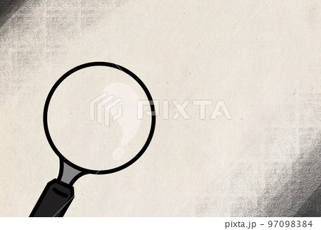 モダン　シンプル虫眼鏡 97098384