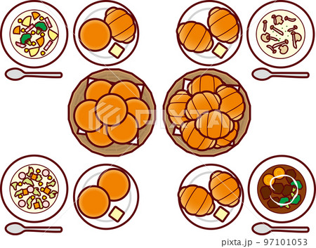 ロールパンとシチュー ロールパンとシチュー 97101053