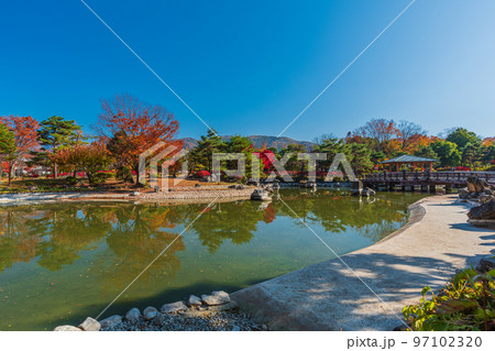 秋の長野県松本市内ぶらぶら散歩、あがたの森公園 97102320