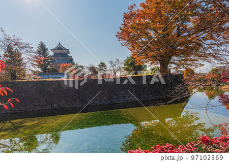 秋の長野県松本市内ぶらぶら散歩、国宝松本城、 秋の長野県松本市内ぶらぶら散歩、国宝松本城、 97102369