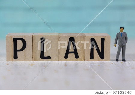 文字ブロック　PLAN 97105546