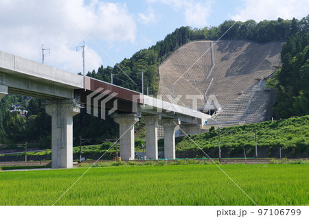 北陸新幹線 延伸工事　脇本トンネル　南越前町　2022年7月 97106799