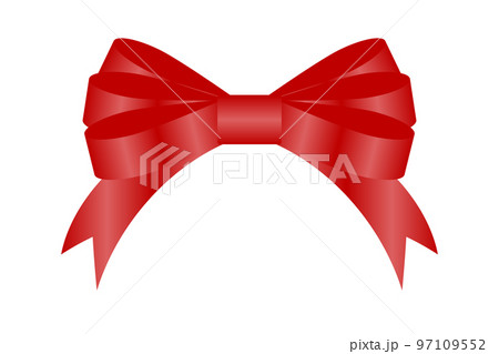 赤いリボンのイラスト(png) 赤いリボンのイラスト(png) 97109552