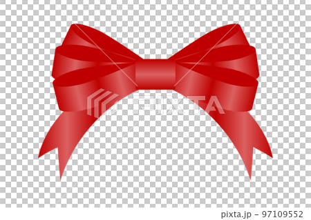 赤いリボンのイラスト(png) 赤いリボンのイラスト(png) 97109552