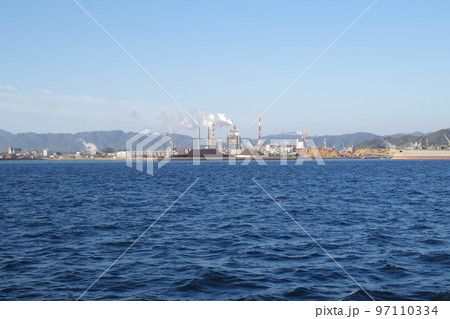 岩国工業地帯の景色 岩国工業地帯の景色 97110334