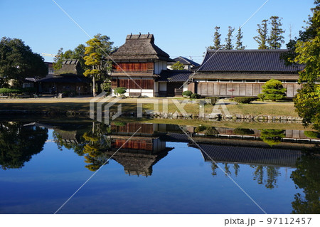 岡山県津山市にある回遊式日本庭園「衆楽園」：余芳閣・迎賓館 97112457