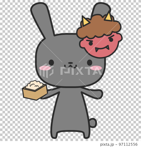 Setsubun rabbit Setsubun rabbit 97112556