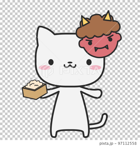 Setsubun cat Setsubun cat 97112558