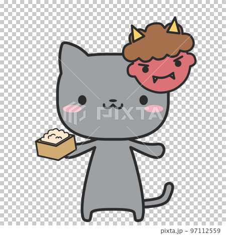Setsubun cat Setsubun cat 97112559