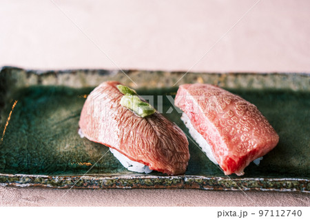 【#食べ物】肉寿司03 97112740