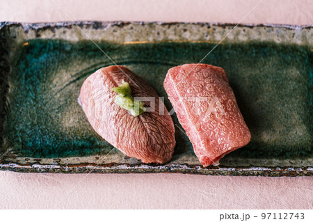 【#食べ物】肉寿司05 97112743