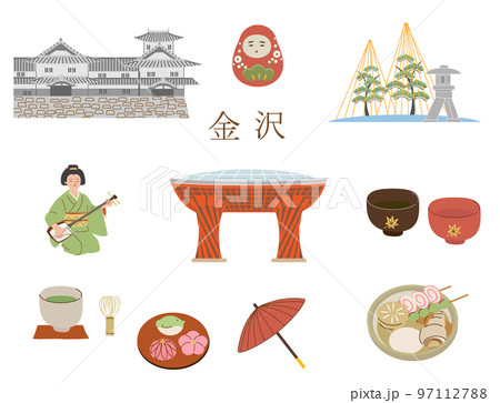 金沢 観光名所と名産 金沢 観光名所と名産 97112788