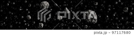 Asteroid field. 97117680