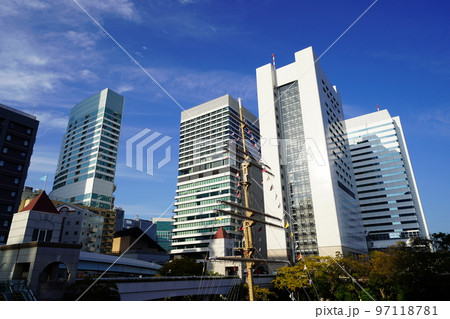 新交通ゆりかもめ　竹芝駅周辺の風景 97118781