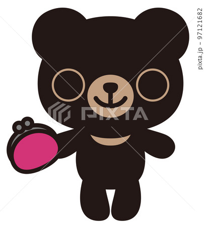 how to draw a cute black bear