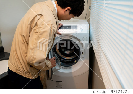 洗濯機と業者 97124229