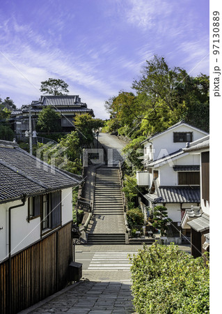 杵築　塩屋（志保屋）の坂　大分県杵築市 97130889