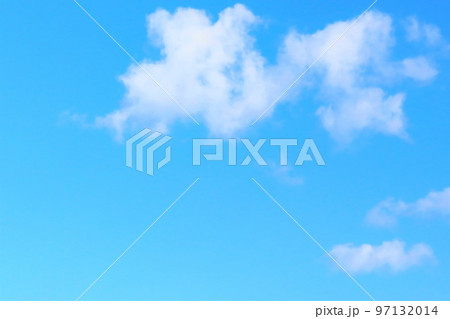 青空と白い雲 97132014