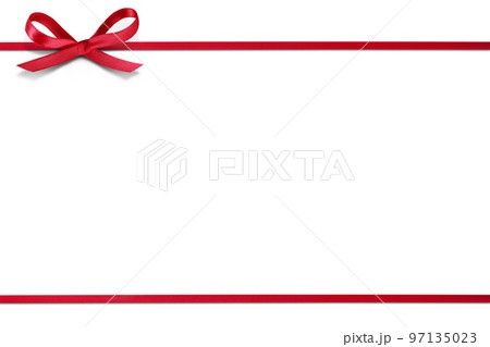 Shiny and satin ribbon. Merry christmas and happy new year greeting card. Shiny and satin ribbon. Merry christmas and happy new year greeting card. 97135023