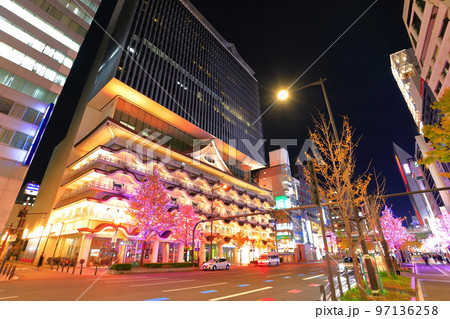 【大阪府】御堂筋イルミネーション(難波) 【大阪府】御堂筋イルミネーション(難波) 97136258