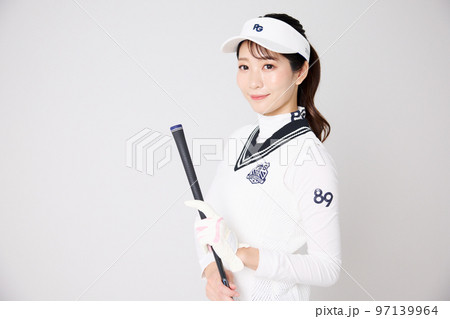 ゴルフ女子 97139964