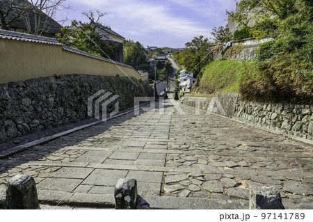 杵築　酢屋の坂と塩屋（志保屋）の坂　大分県杵築市 97141789
