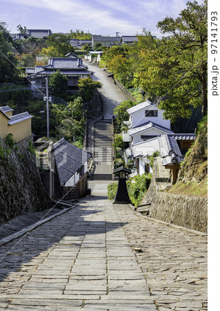 杵築 酢屋の坂と塩屋(志保屋)の坂 大分県杵築市 杵築 酢屋の坂と塩屋(志保屋)の坂 大分県杵築市 97141793