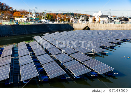 埼玉県所沢市フロートソーラー所沢 水上太陽光発電設備 埼玉県所沢市フロートソーラー所沢 水上太陽光発電設備 97143509
