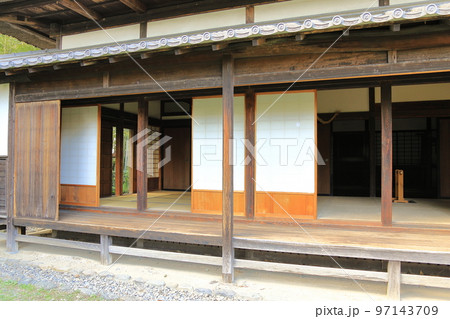 縁側のある明治の屋敷　歴史的日本家屋 97143709