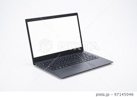黒いノートパソコン 97145046