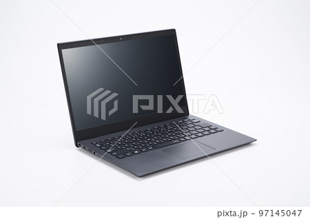 黒いノートパソコン 97145047