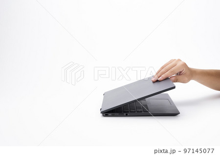 パソコン作業終了 97145077
