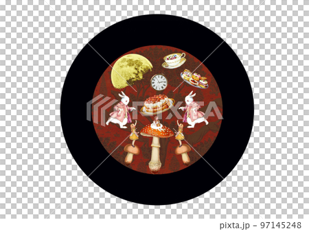 愛麗絲的神秘茶會圓罐包裝設計 愛麗絲的神秘茶會圓罐包裝設計 97145248