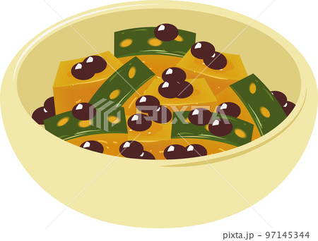 かぼちゃとあずきのいとこ煮 かぼちゃとあずきのいとこ煮 97145344