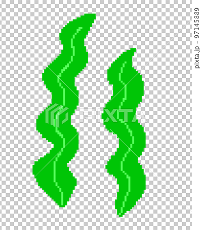 わかめ_ドット絵 97145889