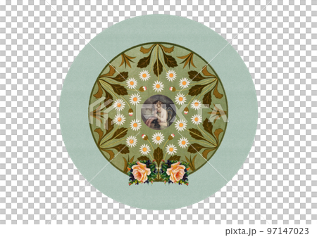 天使菊花圓罐包裝設計 天使菊花圓罐包裝設計 97147023